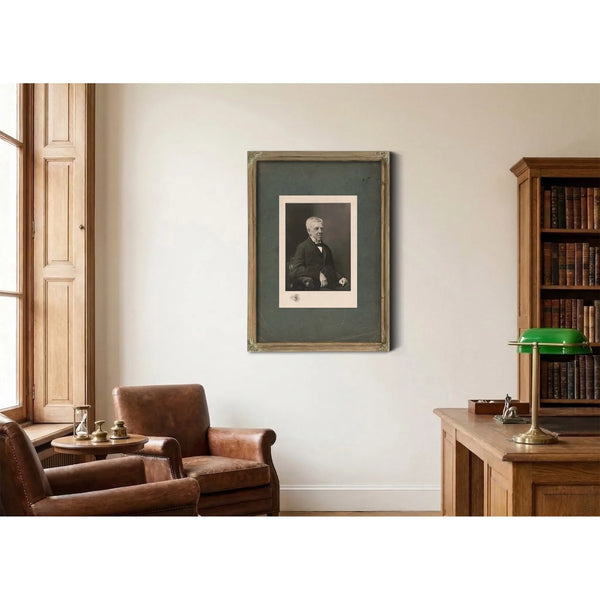 Oliver Wendell Holmes 1894 — Framed Wall Art Room View | Bella Frye