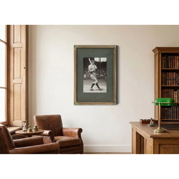Ty Cobb Paul Thompson Cropped — Framed Wall Art Room View | Bella Frye