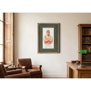 William Muldoon Wrestler From Worldand39s Champions Series 1 N28 for Allen — Framed Wall Art Room View | Bella Frye