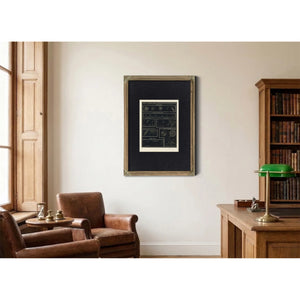 The Distant Mysteries a Victorian Atlas of Nebulae and Star Clusters — Framed Wall Art Room View | Bella Frye