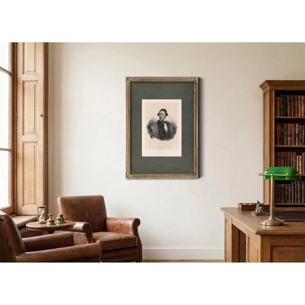 The Gallant Capt Walker of the Texan Rangers Who Fell at the Battle of Huamantla on the 9th of Octer 1847 1847 — Framed Wall 