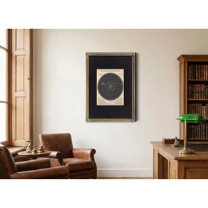 The Clockwork Heavens — Reynolds' Transparent Solar System — Framed Wall Art Room View | Bella Frye