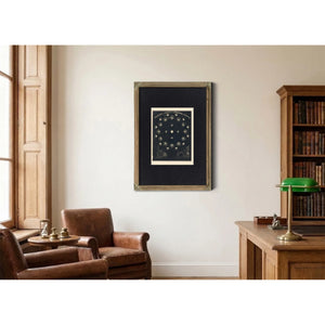The Astronomer's Vigil Uranus Neptune Orbital Study — Framed Wall Art Room View | Bella Frye