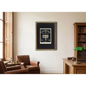 The Celestial Mechanics of Light and Shadow — Part A — Framed Wall Art Room View | Bella Frye