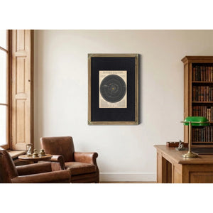 The Celestial Machinery — Reynolds' Transparent Solar System — Framed Wall Art Room View | Bella Frye