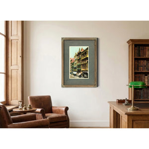 The Gilded Balconies of Mott Street — Framed Wall Art Room View | Bella Frye