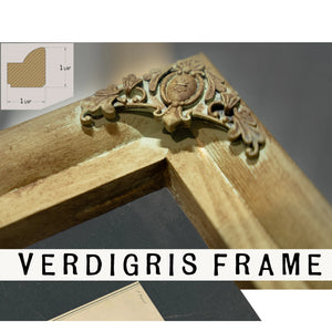 The Keepers Vigil Cape Ann Lighthouse Blueprint — Framed Wall Art Room View | Bella Frye