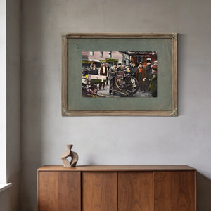 The Huddled Masses of Mulberry Bend — Framed Wall Art Room View | Bella Frye