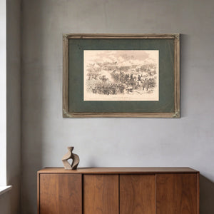 Battle of New Berne Nc 1885 — Framed Wall Art Room View | Bella Frye