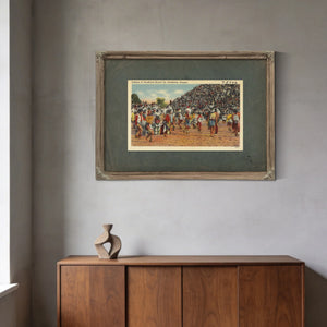 Indians At Pendleton Round Up Pendleton Oregon — vintage wall art by Bella Frye
