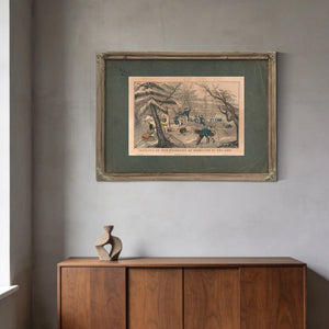 Landing of the Pilgrims at Plymouth 11th Dec 162 1845 1846 — Framed Wall Art Room View | Bella Frye