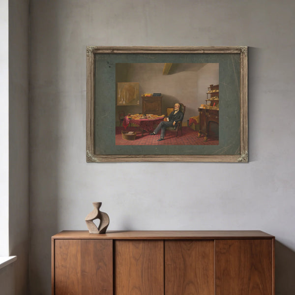 Lees Study 19th Century — Framed Wall Art Room View | Bella Frye