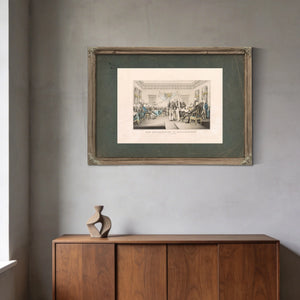 Declaration of Independence July 4th 1776 1835 1856 — Framed Wall Art Room View | Bella Frye