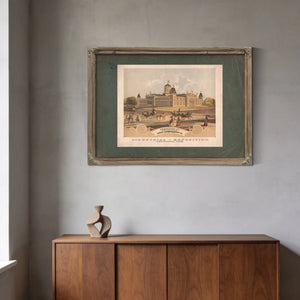 Industrial Exposition Louisville 1872 1872 — Framed Wall Art Room View | Bella Frye