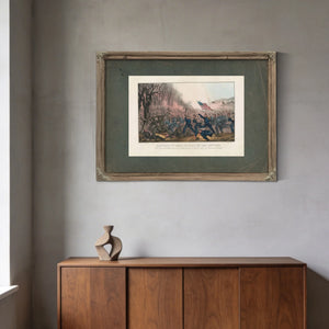 Battle of Mill Spring Ky Jan 19th 1862 1862 — Framed Wall Art Room View | Bella Frye