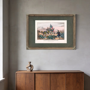 Attack on Chapultepec Sept 13th 1847mexicans Routed With Great Loss 1847 — Framed Wall Art Room View | Bella Frye