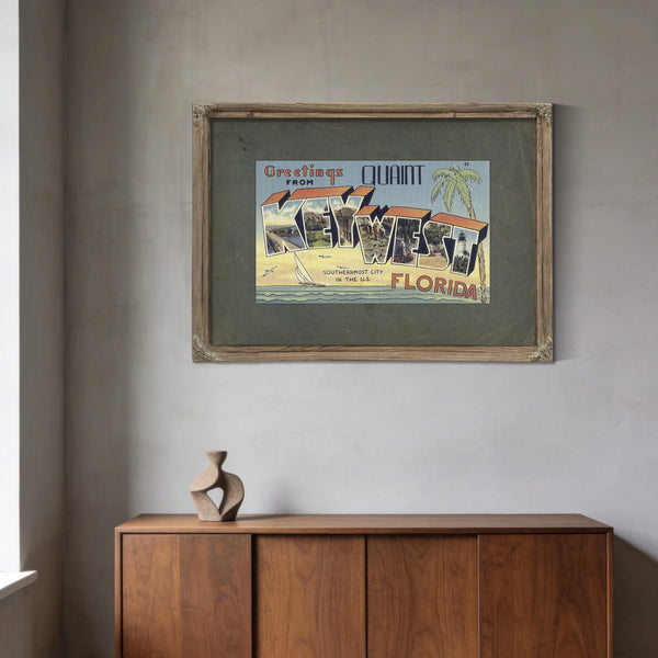 Florida Key West — Framed Wall Art Room View | Bella Frye