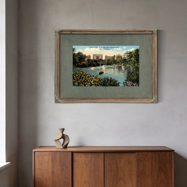 The Gilded Refuge Where Manhattans Elite Escaped to Waters Edge — Framed Wall Art Room View | Bella Frye