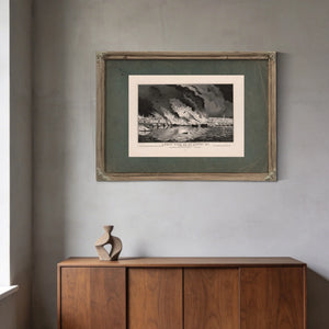 Great Fire at St Louis Mo Thursday Night May 17th 1849 — Framed Wall Art Room View | Bella Frye