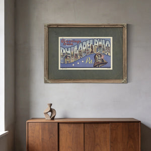 Pennsylvania Philadelphia — Framed Wall Art Room View | Bella Frye