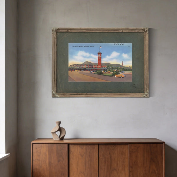 The Union Station Portland Oregon — vintage wall art by Bella Frye