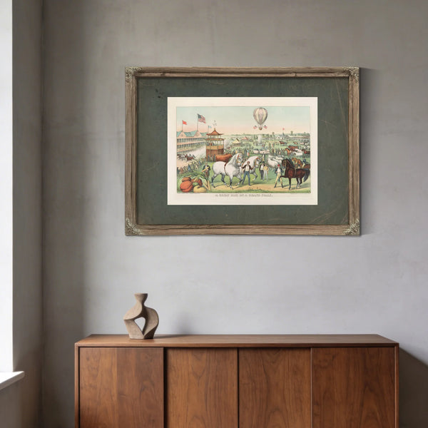 Great Fair on a Grand Scale 1894 — Framed Wall Art Room View | Bella Frye