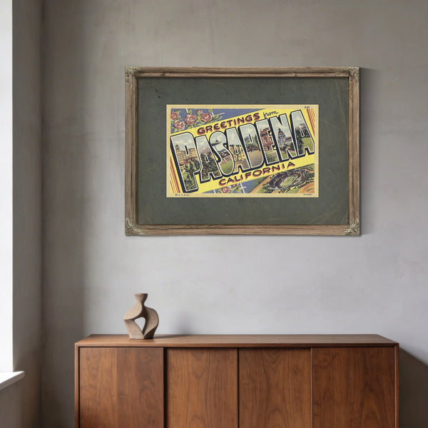 California Pasadena — Framed Wall Art Room View | Bella Frye