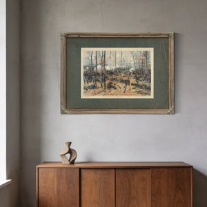Battle of Shiloh 1888 — Framed Wall Art Room View | Bella Frye