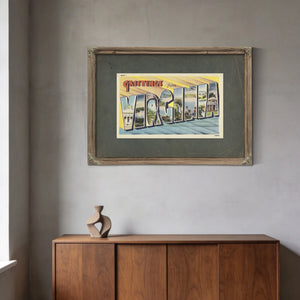 Virginia — Framed Wall Art Room View | Bella Frye