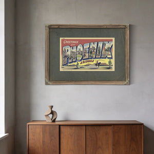 Arizona Phoenix — Framed Wall Art Room View | Bella Frye