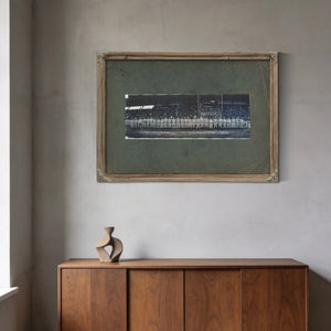 Babe Ruth and the New York Yankees E O Goldbeck San Antonio Texas March 31 — Framed Wall Art Room View | Bella Frye