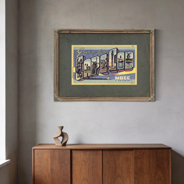 Massachusetts Cape Cod — Framed Wall Art Room View | Bella Frye