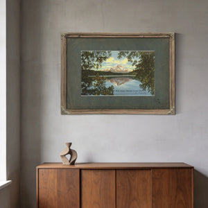 Mt Hood Oregon Reflection In Lost Lake'2 — vintage wall art by Bella Frye