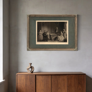 Grant and His Family 1867 — Framed Wall Art Room View | Bella Frye