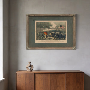 Battle of Chancellorsville Va May 3rd 1863 1863 — Framed Wall Art Room View | Bella Frye