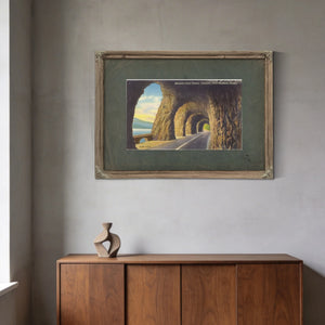 Mitchell's Point Tunnel Columbia River Highway Oregon — vintage wall art by Bella Frye