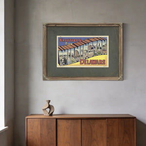 Delaware Wilmington — Framed Wall Art Room View | Bella Frye