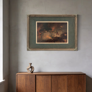 Battle of Port Hudson 1887 — Framed Wall Art Room View | Bella Frye