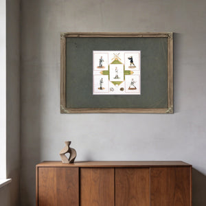 Souvenir Square Usa 1912 — Framed Wall Art Room View | Bella Frye
