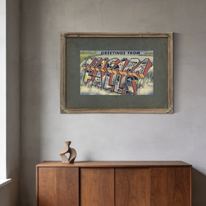 New York Ni Agra Falls — Framed Wall Art Room View | Bella Frye