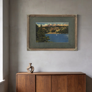 Todd Lake And Broken Top Near Bend Oregon — vintage wall art by Bella Frye