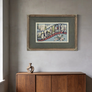 Washington — Framed Wall Art Room View | Bella Frye