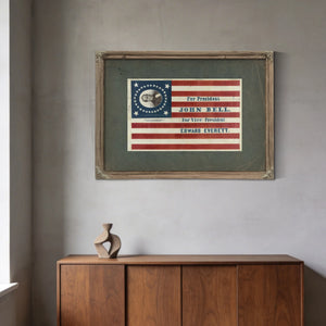 for President John Bell for Vice President Edward Everett 186 — Framed Wall Art Room View | Bella Frye