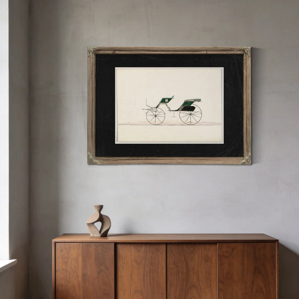 Design for Phaeton (unnumbered) — Framed Wall Art Room View | Bella Frye