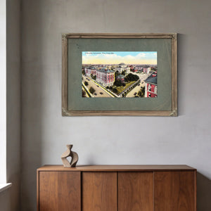 The Academy on Morningside Heights a Scholars Aerial Reverie — Framed Wall Art Room View | Bella Frye
