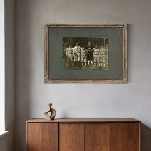 Babe Ruth Lou Gehrig 1927 Barnstorming Tour 423f32 — Framed Wall Art Room View | Bella Frye
