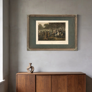 Life of George Washingtonthe Soldier 1854 — Framed Wall Art Room View | Bella Frye