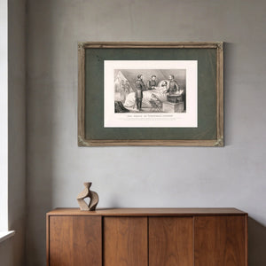 Death of Stonewall Jackson 1872 — Framed Wall Art Room View | Bella Frye