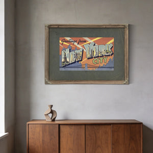 New York Nyc — Framed Wall Art Room View | Bella Frye