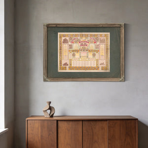 Historical Pictorial Record of the Me Church 194 — Ebony Framed Canvas Print | Bella Frye